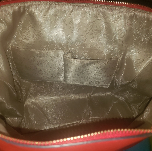 Michael Kors Saffiano Leather Large Tote Bag Like NEW - Picture 4 of 11